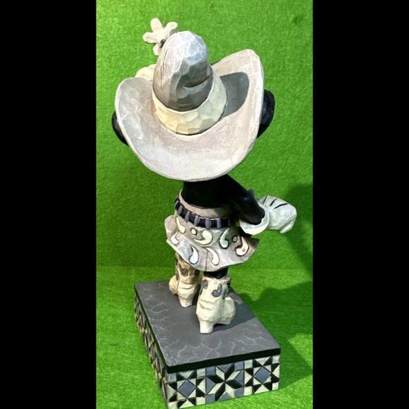 Jim Shore & DISNEY ~ Cutest Cowgirl On The Range  6" Retro Minnie Mouse Figurine - Picture 5 of 9